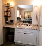 Master bath vanity area